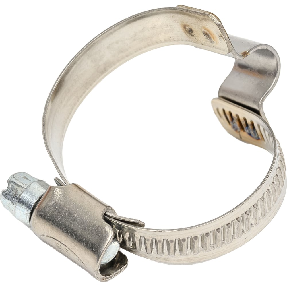 Изображение товара Хомут с мостиком MGF SPIRO 025-40 W2 левый из нержавеющей стали для воздуховодов