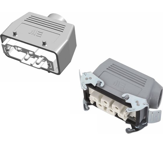 Изображение товара Прямоугольный промышленный разъем Mete Enerji комплект H4K-B2M-A2ZF 685744K