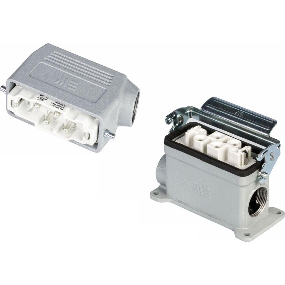 Изображение товара Прямоугольный промышленный разъем Mete Enerji комплект H6K-AM-EF 685753K