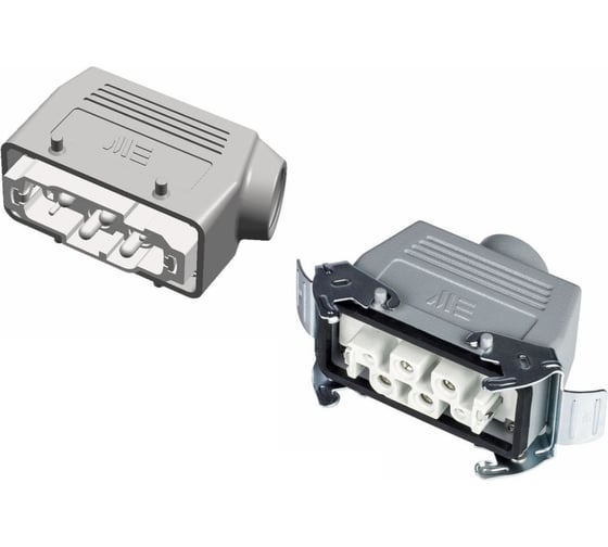 Изображение товара Прямоугольный промышленный разъем Mete Enerji комплект H6K-A2M-B2ZF 685767K