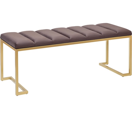 Изображение товара Банкетка GreenWeen OMEGA Kashtan, Bulon золотая GW-OMEGA-KS-110G-BL