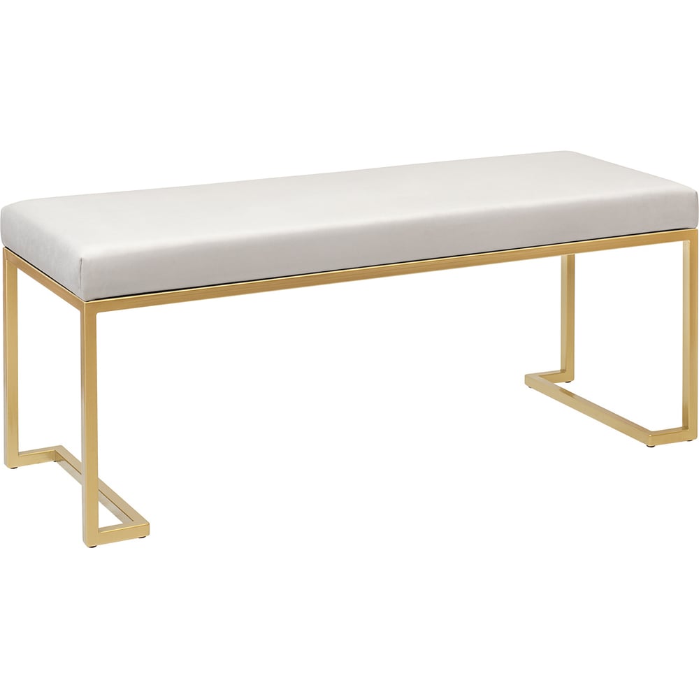 Изображение товара Банкетка GreenWeen OMEGA Ivory золотая GW-OMEGA-Ivory-1100G стильная мебель