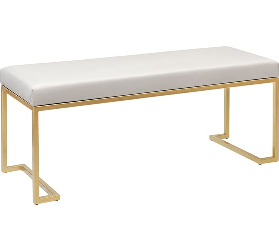 Изображение товара Банкетка GreenWeen OMEGA Ivory золотая GW-OMEGA-Ivory-1100G