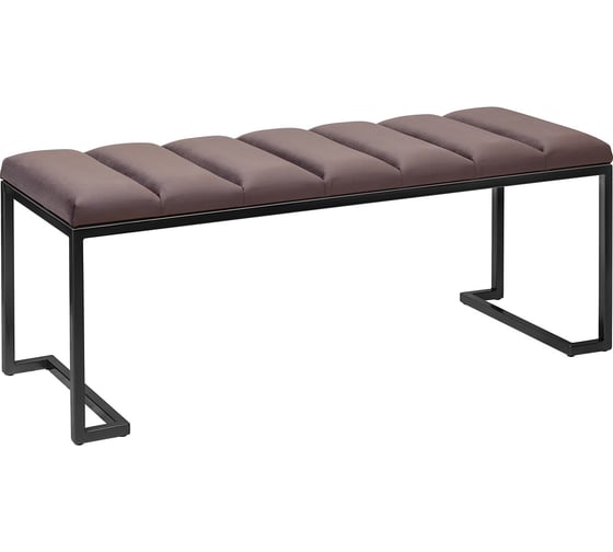 Изображение товара Банкетка GreenWeen OMEGA Kashtan, Bulon черная GW-OMEGA-KS-110B-BL