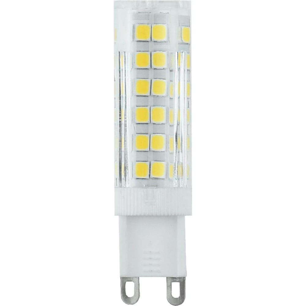 Изображение товара Светодиодная лампа G9 LED Premium 7W теплый белый Ecola