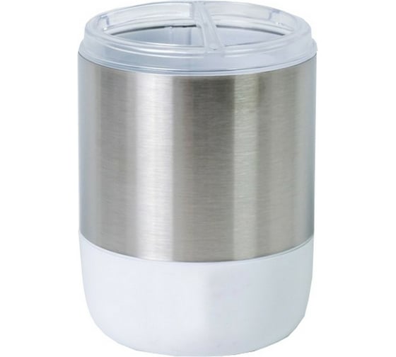 Изображение товара Стакан для щётки и пасты PRIMANOVA LİMA XL белый, пластик M-SA08-01