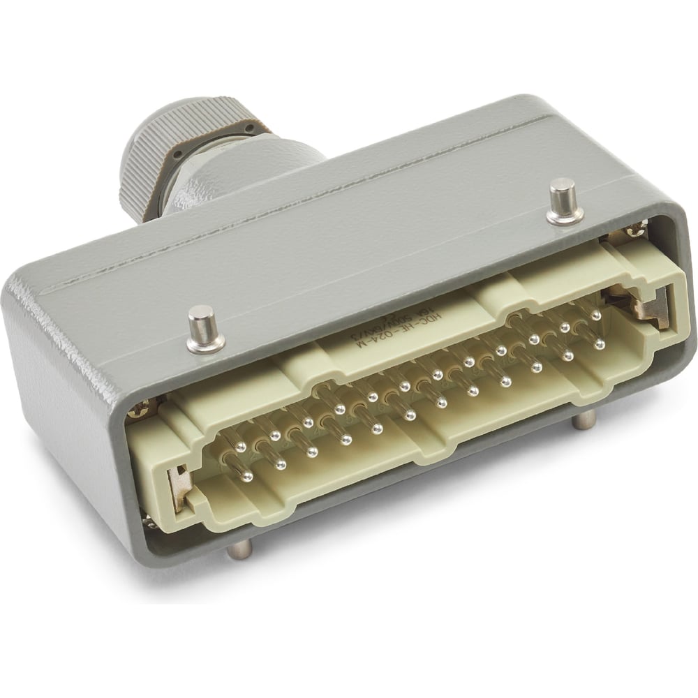 Изображение товара Промышленный разъем UCD H24B-AG(HE-024) 24 контакта алюминий IP65