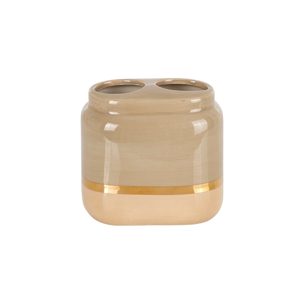 Изображение товара Стакан для щётки и пасты PRIMANOVA PITA керамика D-20472