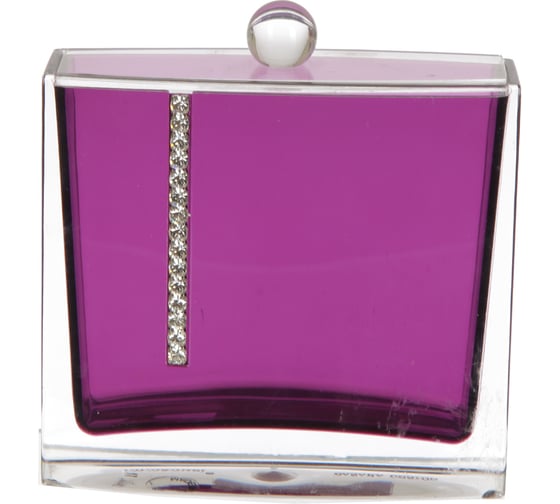 Изображение товара Контейнер для ватных палочек PRIMANOVA Roma фиолетовый D-14726