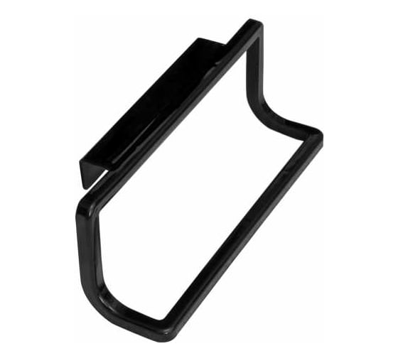 Изображение товара Вешалка для полотенец PRIMANOVA, чёрный, 22.5x6х9 см, пластик M-B30-06