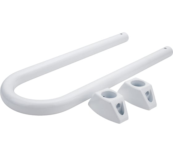 Изображение товара Поручень PRIMANOVA закруглённый, белый, 52.5х21 см M-KV08-01