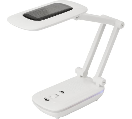 Изображение товара Настольная светодиодная заряжаемая лампа REXANT 5 Вт, 4000К с ночником, с солнечной батареей 75-0217