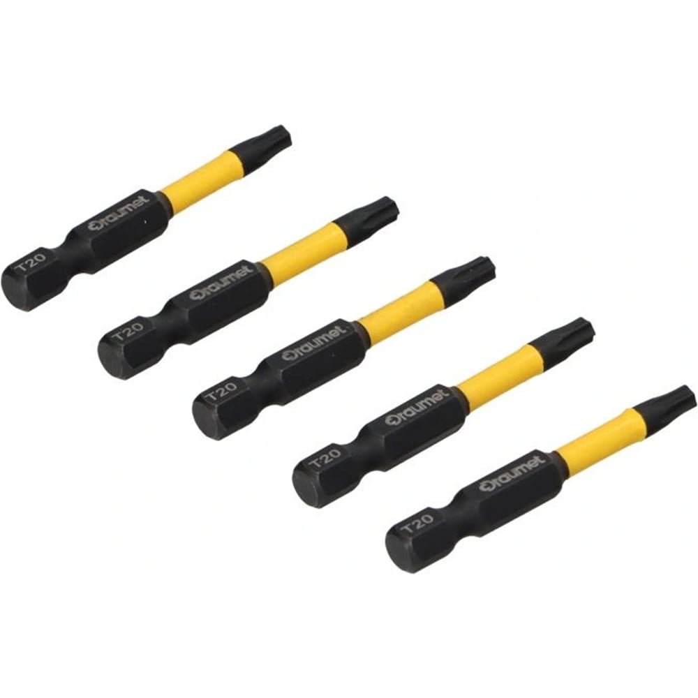 Изображение товара Биты ударные DRAUMET TORX T20 50мм S2 5 шт.
