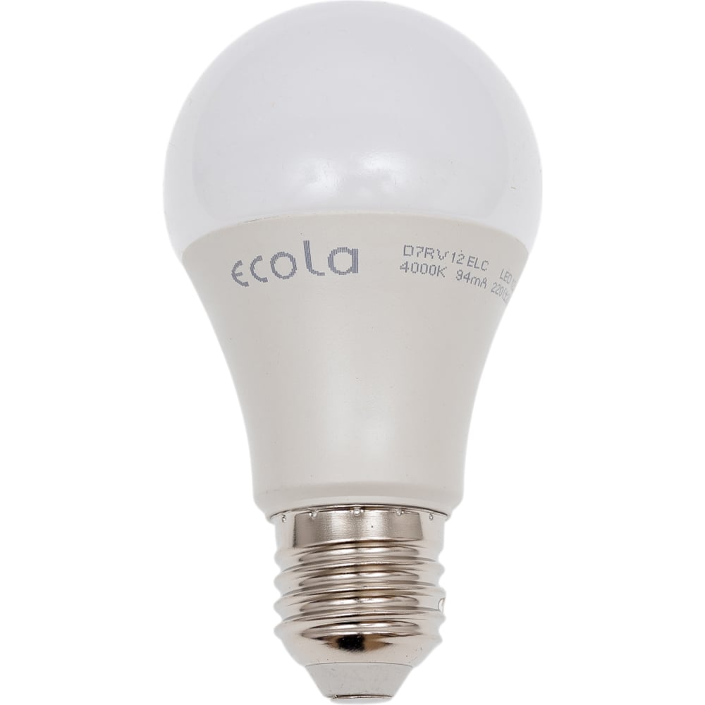 Изображение товара Светодиодная лампа Ecola classic LED 12 Вт A60 4000K E27