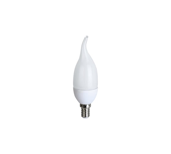 Изображение товара Светодиодная лампа Ecola candle LED 8,0W 220V E14 4000K свеча на ветру композит 129x37 C4YV80ELC