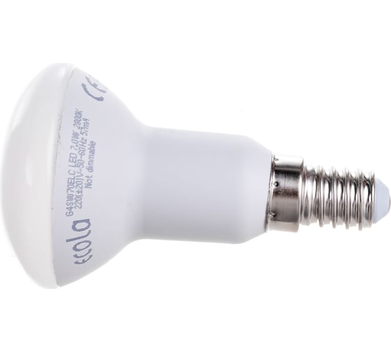 Изображение товара Светодиодная лампа Ecola Reflector R50 LED 7,0W 220V E14 2800K композит 85x50 G4SW70ELC