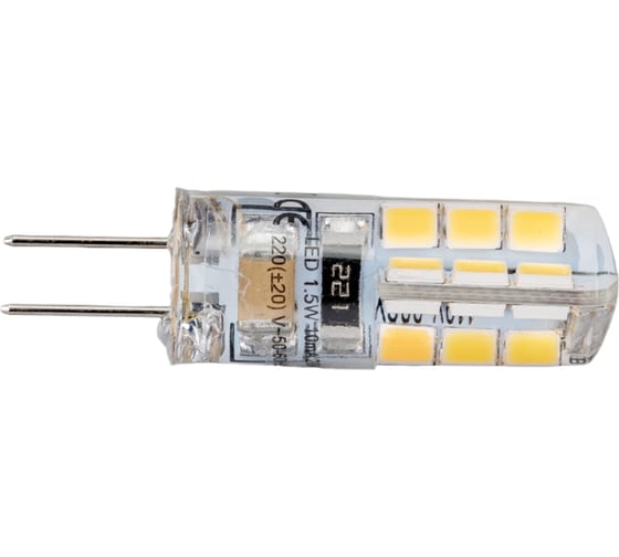 Изображение товара Светодиодная лампа Ecola G4 LED 1,5W Corn Micro 220V 2800K 320 35x10 G4RW15ELC
