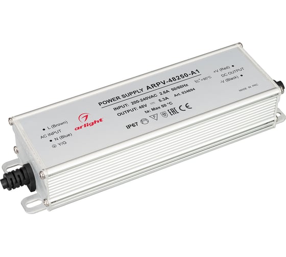 Изображение товара Блок питания Arlight ARPV-48250-A1 034694