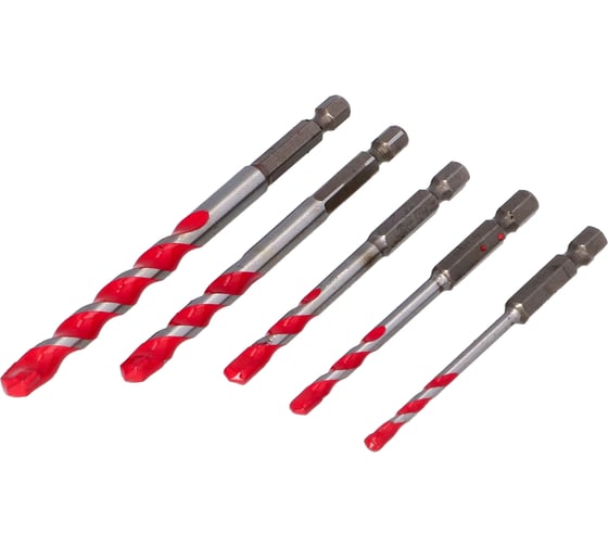 Изображение товара Набор универсальных сверл 5 шт DRAUMET 8862