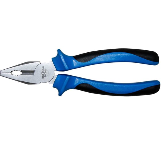 Изображение товара Комбинированные плоскогубцы Промлайн 200мм. сталь Cr-v, двухкомпонентные рукоятки ПЛ01303200_z022