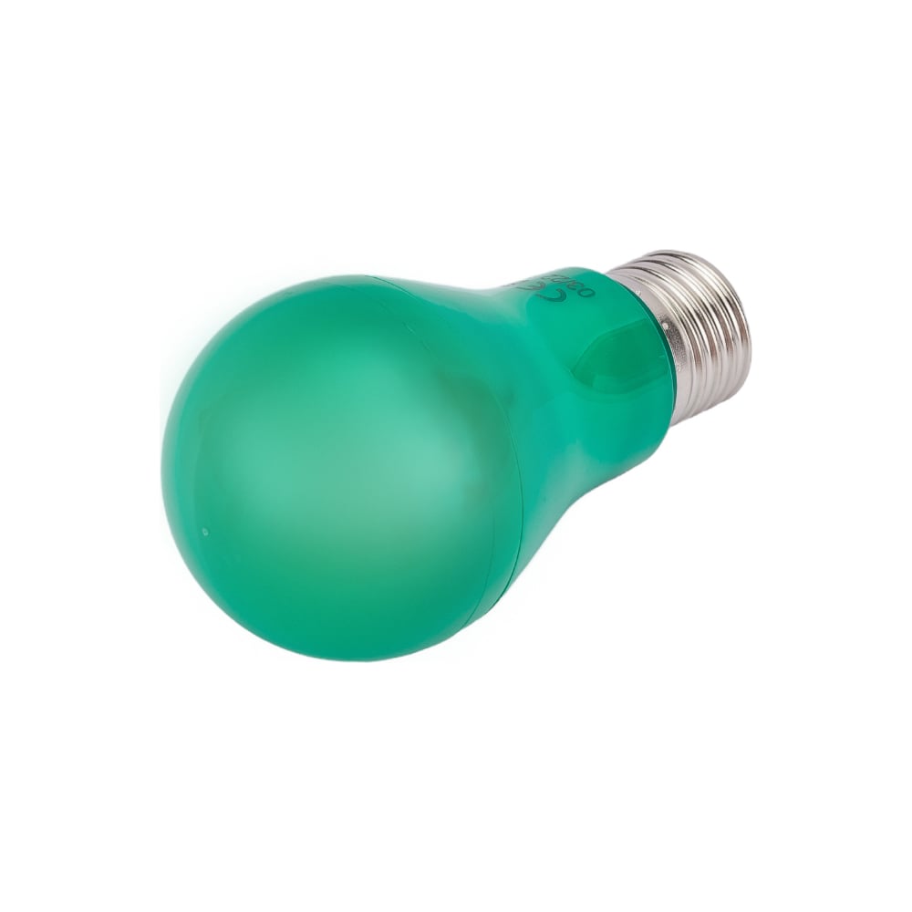 Изображение товара Светодиодная лампа Ecola classic LED color зеленая 8W E27 360° короткое описание