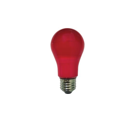 Изображение товара Светодиодная лампа Ecola classic LED color 8,0W A55 220V E27 Red Красная 360 композит 108x55 K7CR80ELY