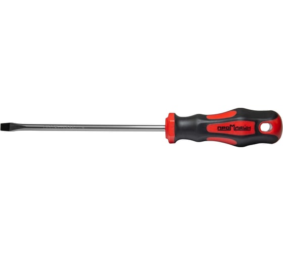 Изображение товара Отвертка Промлайн 1,0x5,5x125 мм, CrV ПЛ014010455125_z022