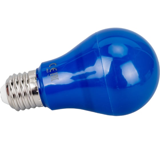 Изображение товара Светодиодная лампа Ecola classic LED color 12,0W A60 220V E27 Blue Синяя 360 композит 110x60 K7CB12ELY