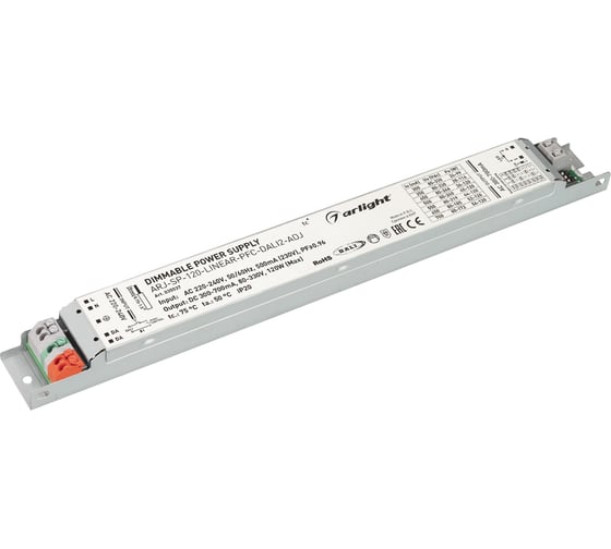 Изображение товара Блок питания Arlight ARJ-SP-120-LINEAR-PFC-DALI2-ADJ 035537