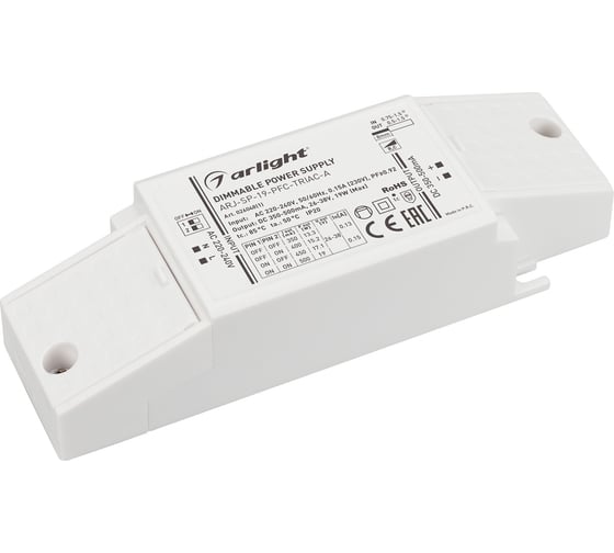 Изображение товара Блок питания Arlight ARJ-SP-19-PFC-TRIAC-INS 0260481