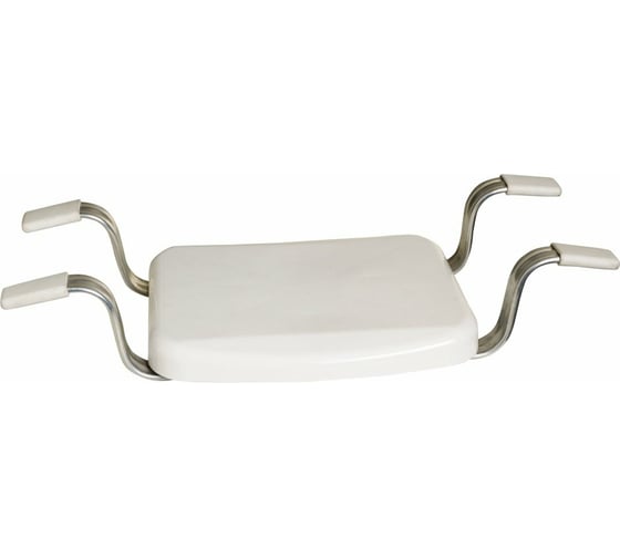 Изображение товара Сиденье для ванной PRIMANOVA 34х42 см, белый, нагрузка-150 кг M-KV23-01