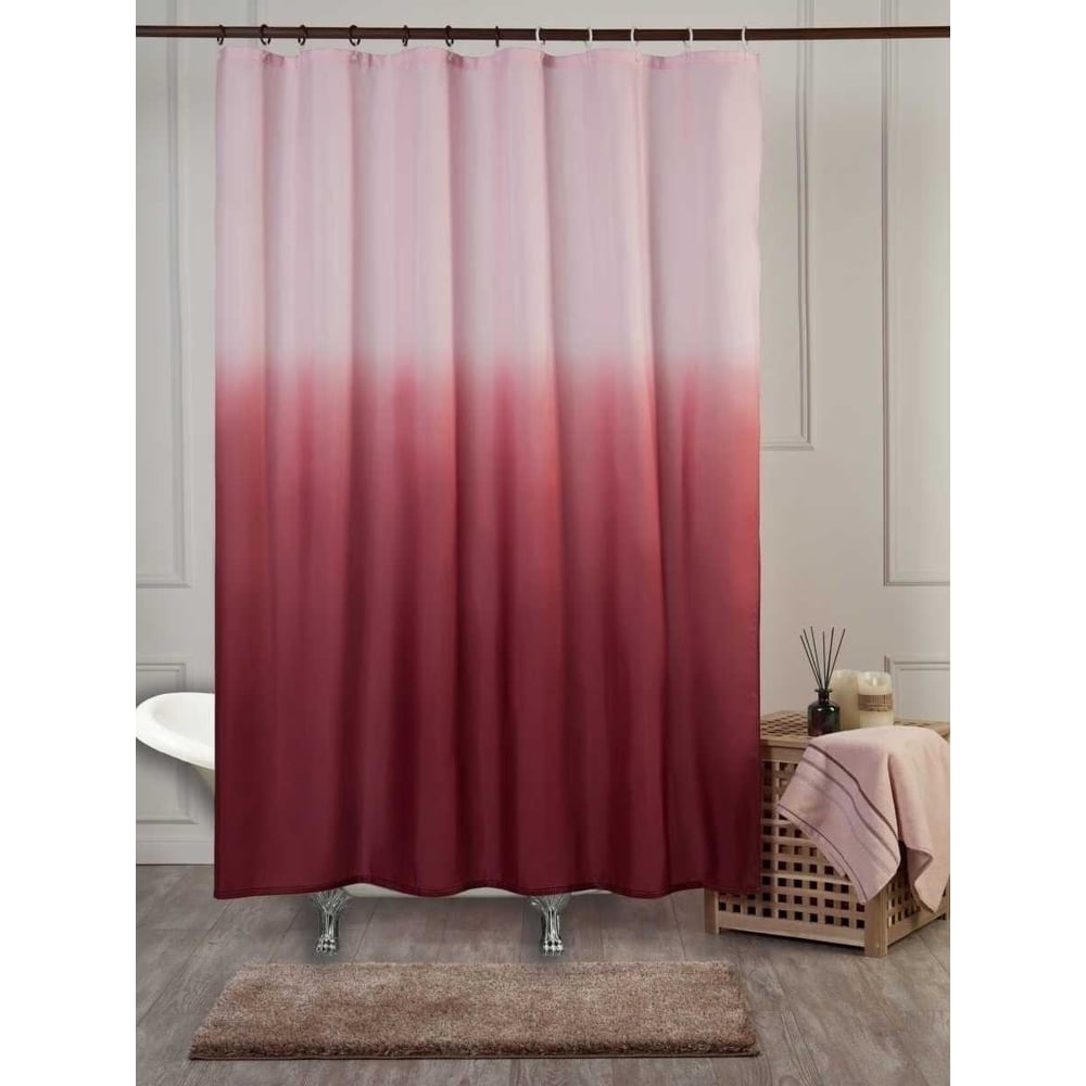 Изображение товара Штора для ванной PRIMANOVA DIAMOND 180x200 PLE амарантовая