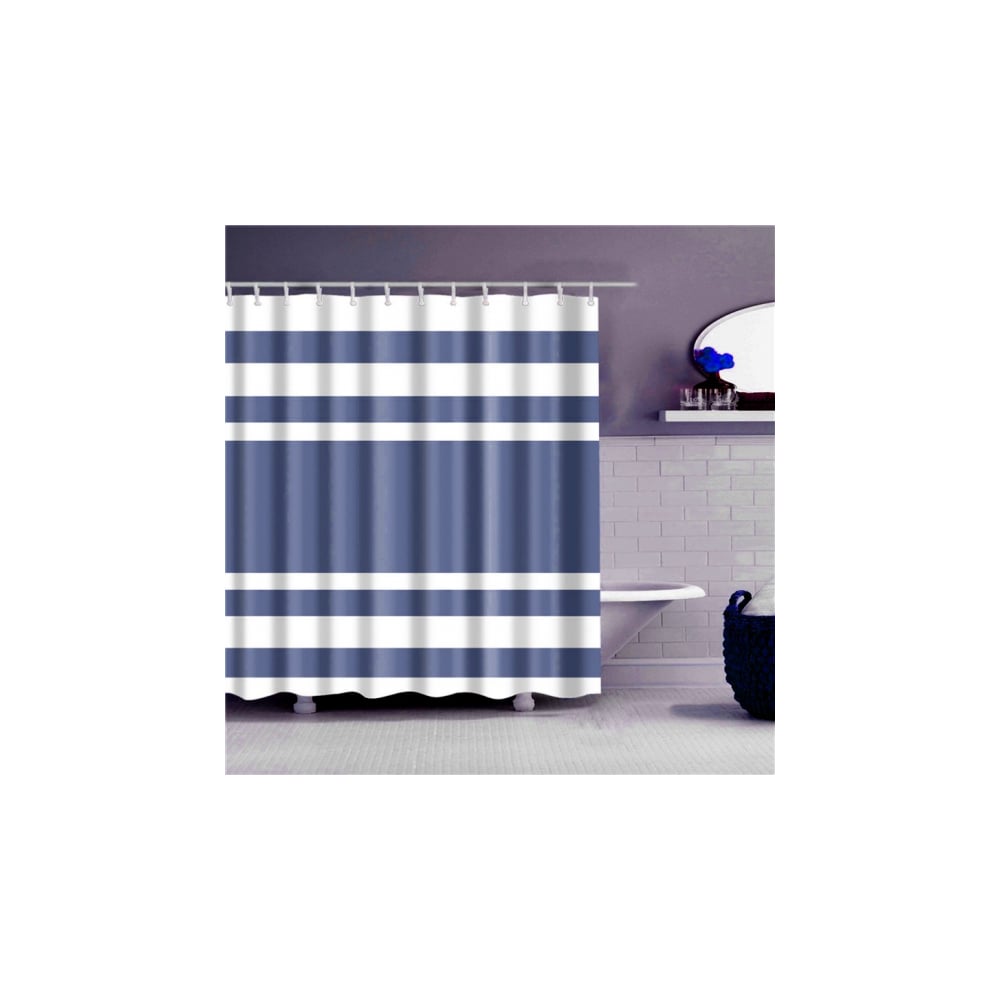 Изображение товара Штора для ванной PRIMANOVA Velvet 180x200 PLE голубой водоотталкивающая