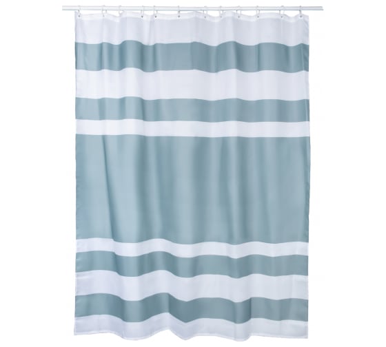 Изображение товара Штора для ванной PRIMANOVA Velvet 180x200 PLE, серый DR-80004