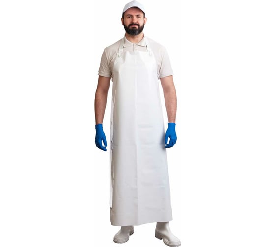 Изображение товара Уплотненный фартук Факел ЛАРИПОЛ ФАР013, полиуретановый, 90x130 см, белый 87479432