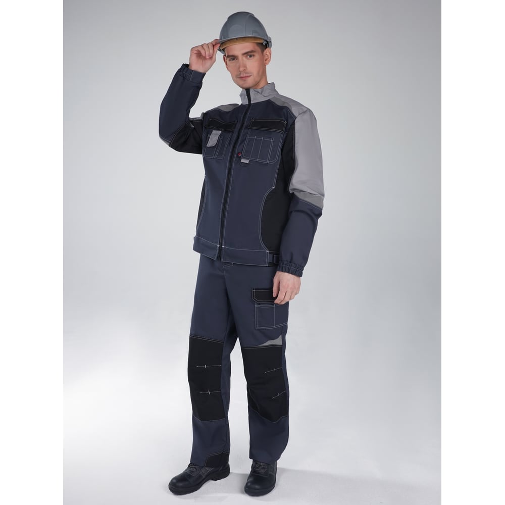 Изображение товара Костюм Факел Формула темно-серый/светло-серый/черный, р. 40-42