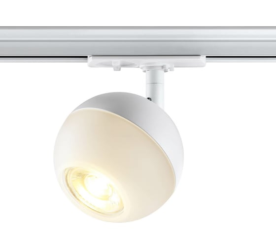 Изображение товара Трековый светильник NOVOTECH однофазный трехжильный GU10 9W GARN 37082 370824