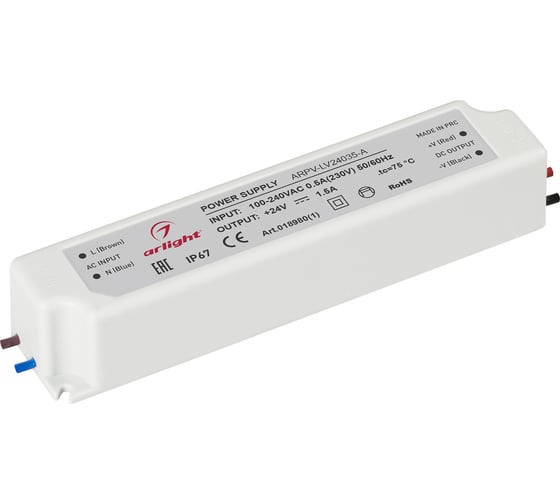 Изображение товара Блок питания Arlight ARPV-LV24035-A 0189801