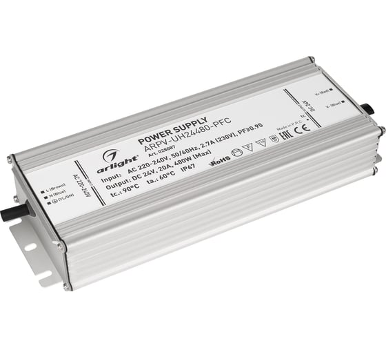 Изображение товара Блок питания Arlight ARPV-UH24480-PFC 028087