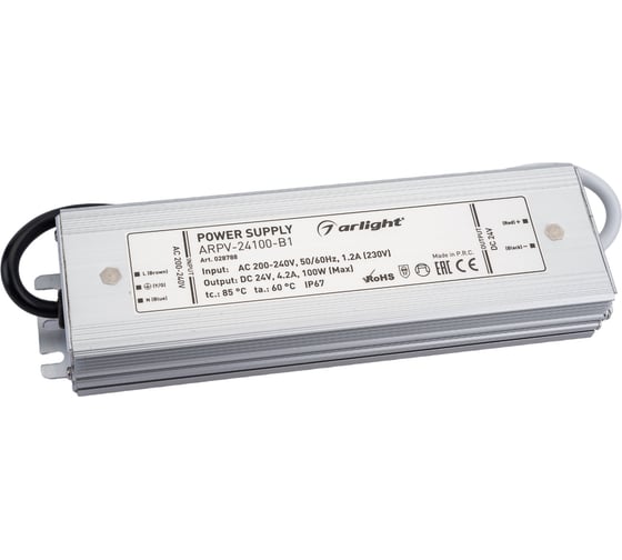 Изображение товара Блок питания Arlight ARPV-24100-B1 028788