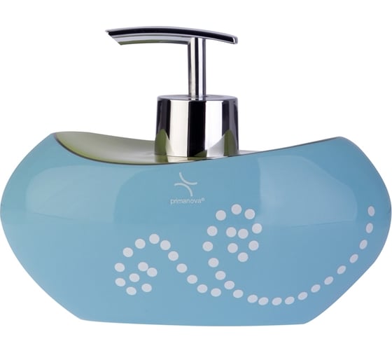 Изображение товара Дозатор жидкого мыла PRIMANOVA Maison голубой D-15390