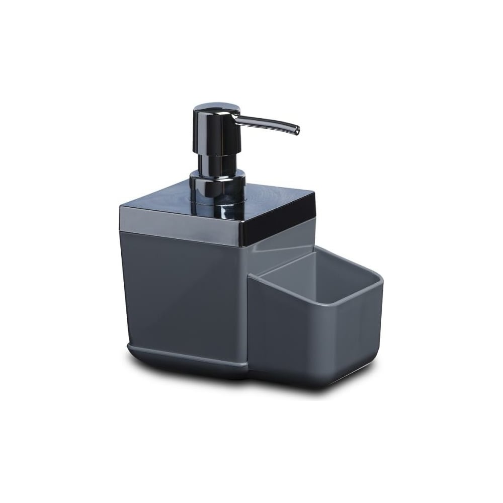 Изображение товара Дозатор для кухни с секцией для губки PRIMANOVA Toskana серый М-Е51-07