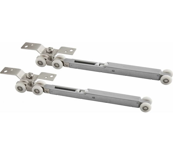 Изображение товара Комплект роликов для раздвижных дверей Ренц с двумя доводчиками INDR 05 double soft