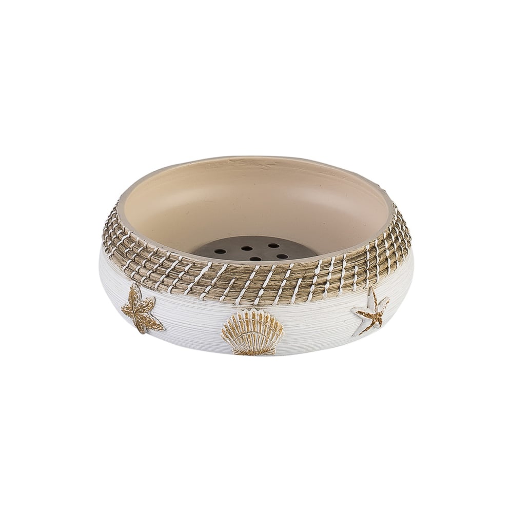 Изображение товара Мыльница PRIMANOVA DENIZ YILDIZI полимер D-15431 круглая настольная