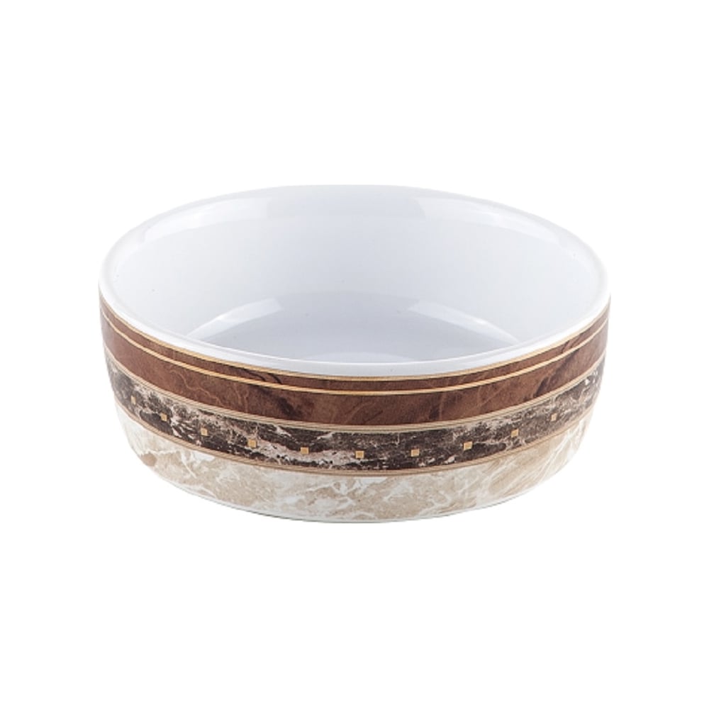 Изображение товара Мыльница PRIMANOVA GARNSEY из керамики, коричневая, круглая