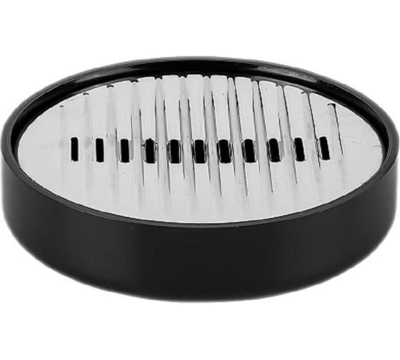 Изображение товара Мыльница PRIMANOVA LENOX чёрный, круглая M-E32-06