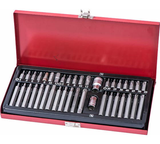 Изображение товара Набор вставок-бит 40 предметов Rossvik ST097