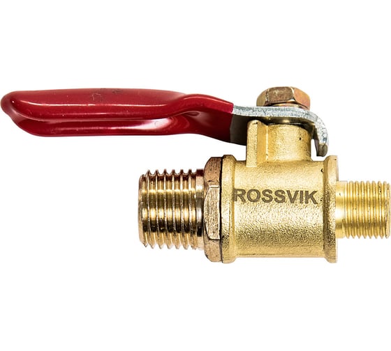 Изображение товара Вентиль шаровый M1/8" - M1/4" Rossvik A310/2.R