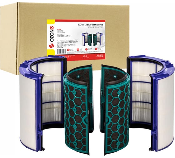 Изображение товара Комплект фильтров для воздухоочистителя OZONE HA-6263