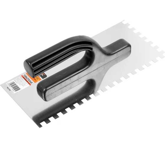 Изображение товара Нержавеющая гладилка STARTUL 130x270 мм зуб 10x10 мм Master ST1050-21